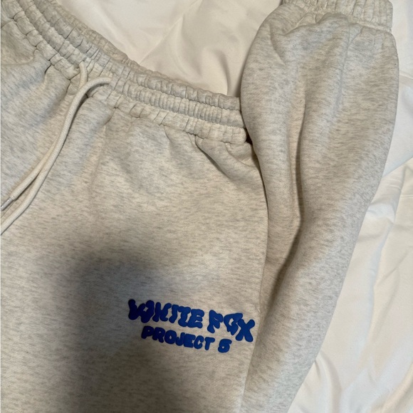 White Fox Project 5 Sweatpants Gravity Grey - Picture 5 of 6